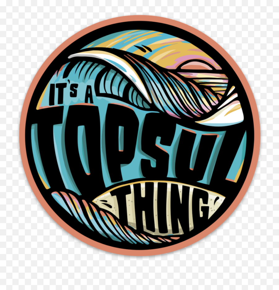 Logo Decal U2013 Topsul Company - Topsail Island Car Decal Emoji,Thing 1 Logo