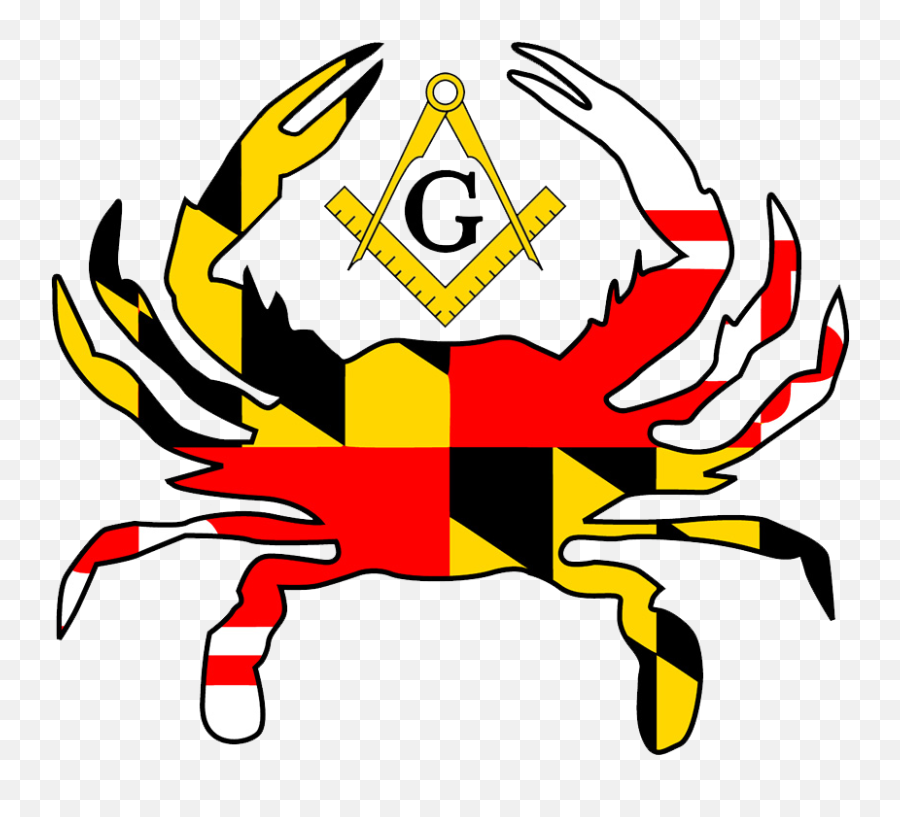 Maryland Flag In Crab Clipart - Full Size Clipart 587651 Crab Maryland Flag Emoji,Declaration Of Independence Clipart