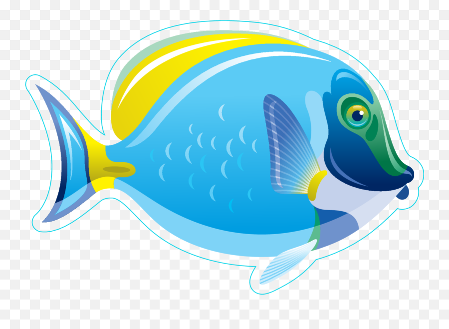 Detailed Stingray Manta Ray Sticker - Realistic Cartoon Sea Poisson Clipart Emoji,Stingray Clipart