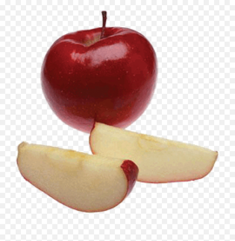 Apple Slices - Seedless Apples Full Size Png Download Apple With Apple Slices Emoji,Apples Png