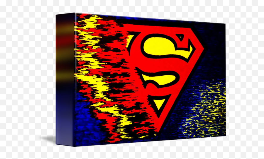 Superman Symbol By Jill Christensen - Superhero Emoji,Superman Symbol Png