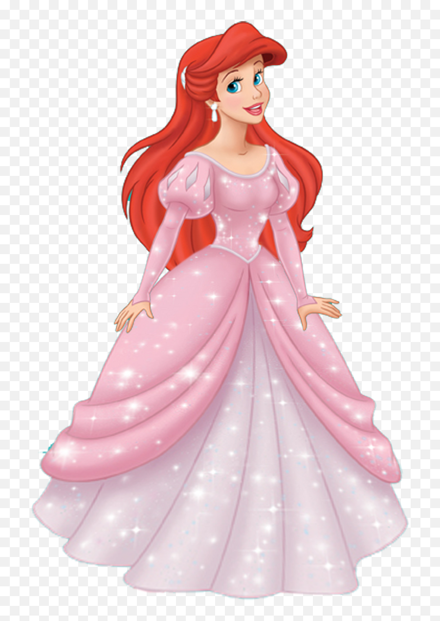 Download Disney Princesses Free Png Transparent Image And - Disney Princess Ariel Dress Emoji,Princess Clipart