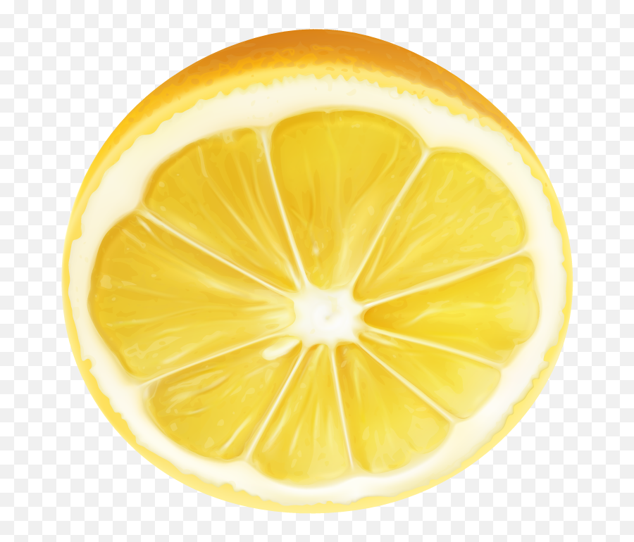 Half Lemon Transparent Background Png Mart - Meyer Lemon Emoji,Lemon Transparent Background
