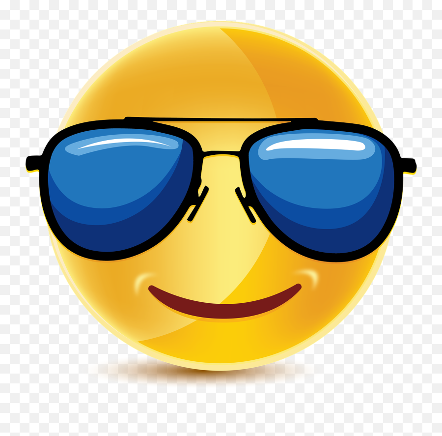 Cute Smiley Emoticon - Free Image On Pixabay Emojis Graciosos,Laugh Emoji Transparent