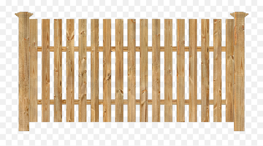 Fence Png - Wooden Fence Elevation Png Emoji,White Fence Png