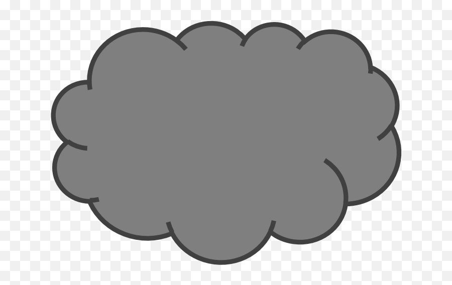 Storm Cloud - Storm Cloud Body Png Download Original Size Smoke Cloud Clipart Transparent Emoji,Storm Png