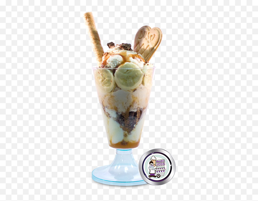 Ice Cream Sundae Png - Banoffee Ice Cream Sundae Emoji,Ice Cream Sundae Png