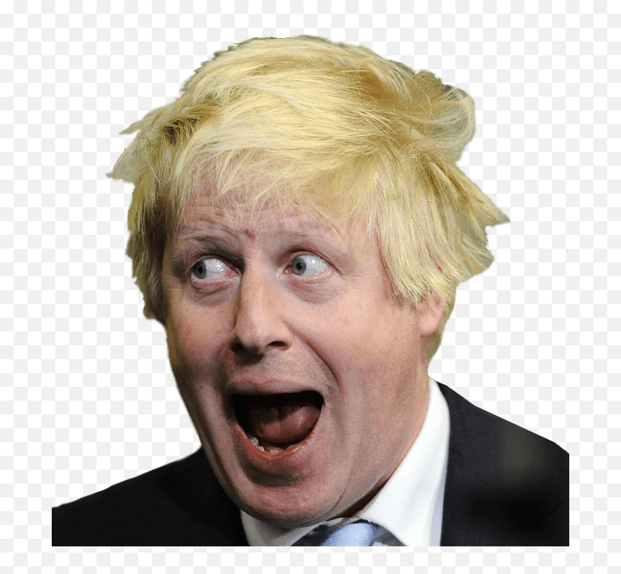Download Boris Johnson Scared - Boris Johnson Tea Gif Png Hair Boris Johnson Emoji,Scared Face Png