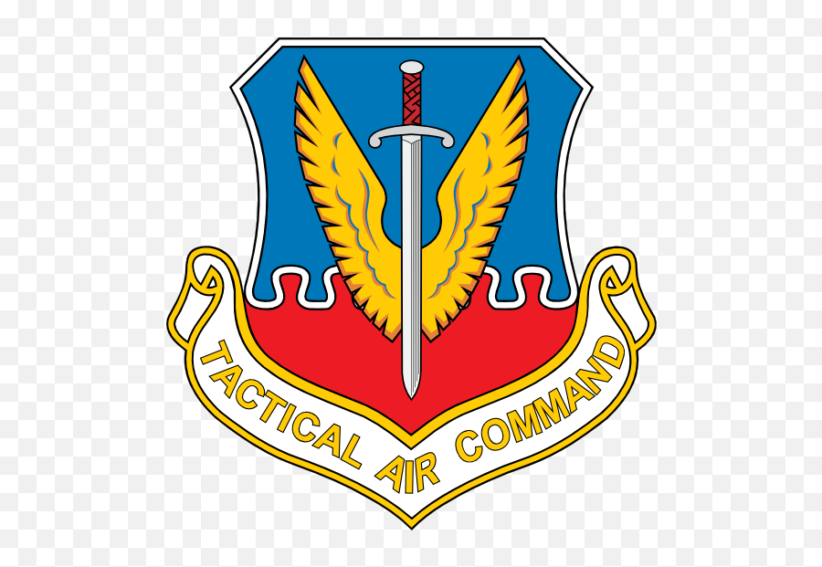 Air Force Tactical Air Command Sticker - Air Combat Command Logo Emoji,Air Force Clipart