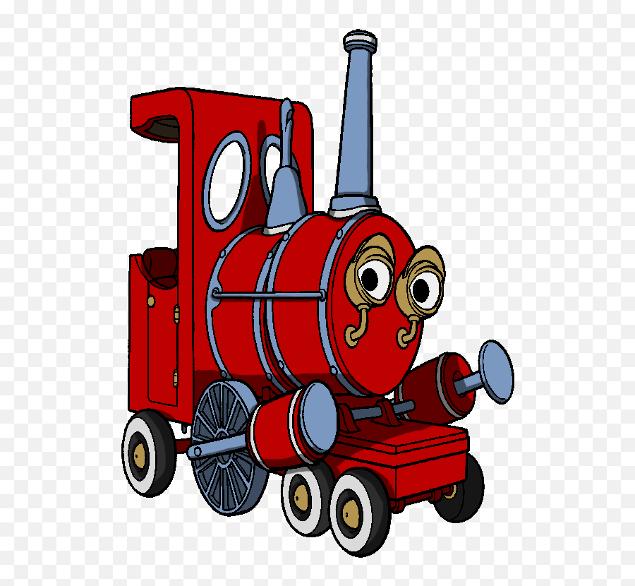 The Magic Roundabout Train V1 Right View By Alexartchanimte7 Emoji,Thomas The Tank Engine Png