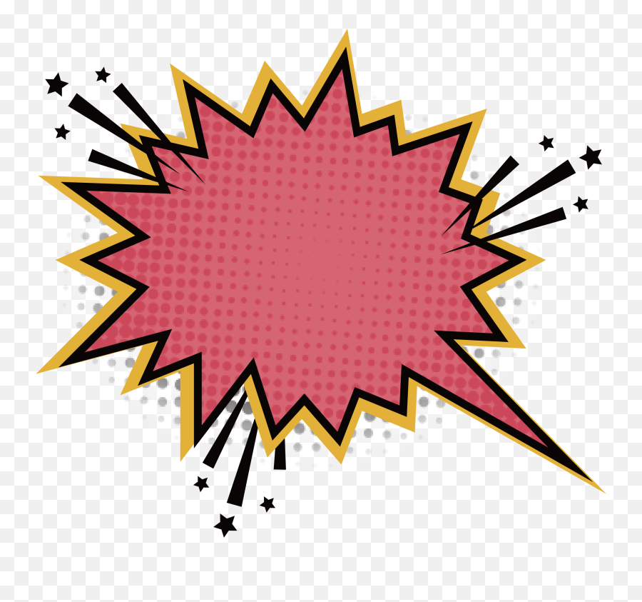 Sticker Jagged Pink - Explosion Png Clipart Full Size Explosion Sticker Png Emoji,Explosion Png