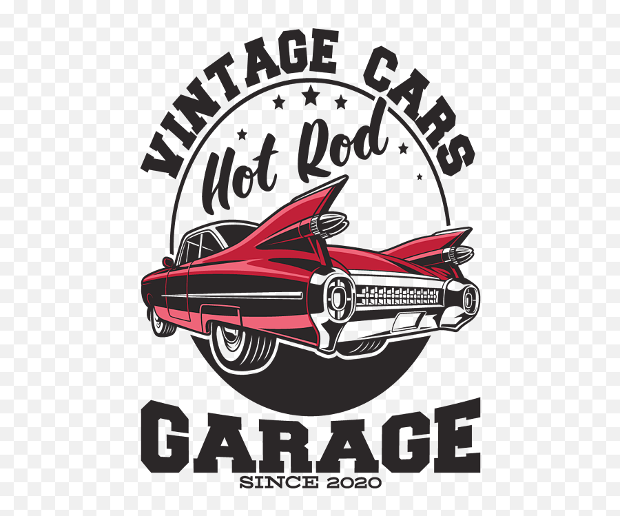 Hotrod Vintage Cars T - Shirt For Sale By Steven Zimmer Emoji,T Car Logo