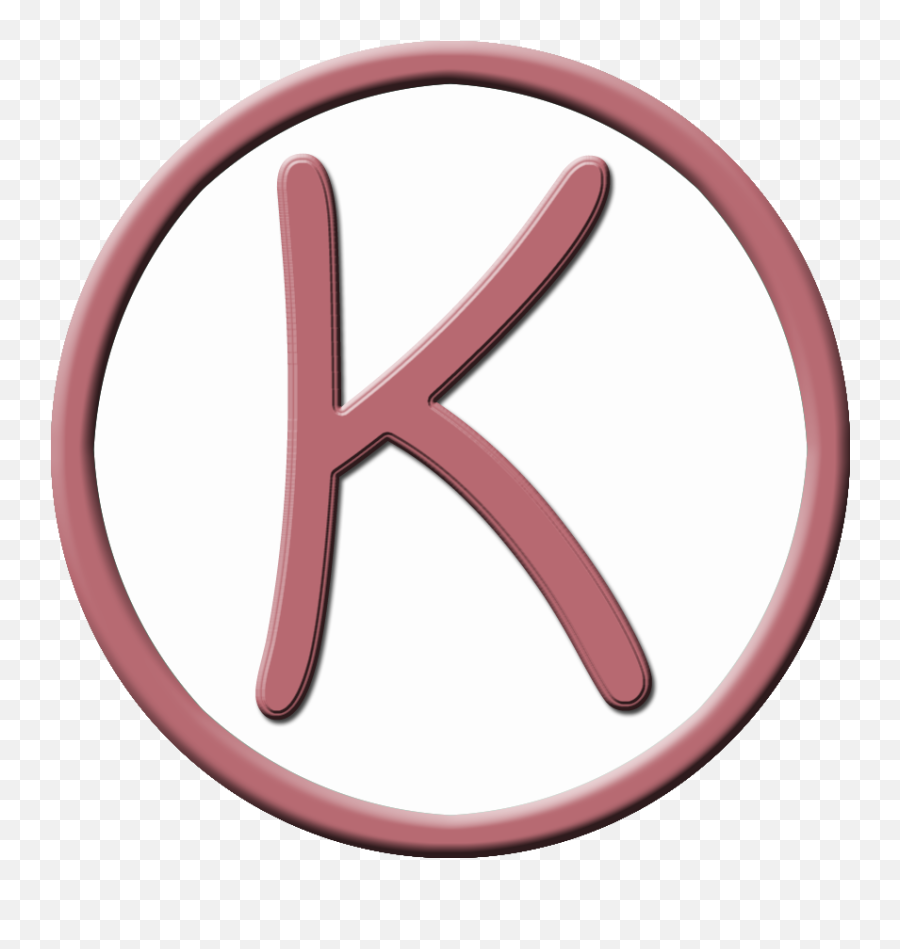 Granny Enchantedu0027s Paper Directory Free Rose Circle Capital Emoji,Letter K Logo