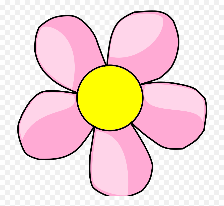 Library Of Pink Clip Art Stock Flowers Png Files - Pink Flower Clipart Emoji,Flowers Clipart