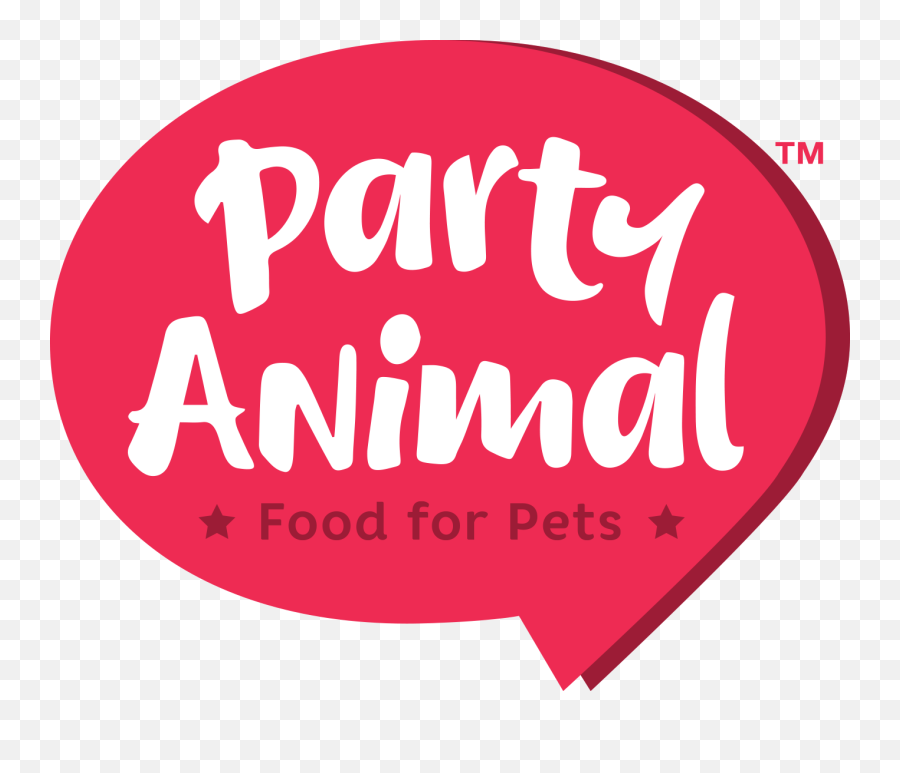 Party Animal Pet Food - Party Animal Dog Food Logo Emoji,Animal Logo