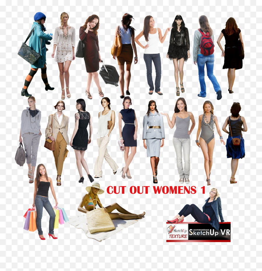 Sketchup Texture Cut Out People - Cut Out Arab Woman Emoji,People Png