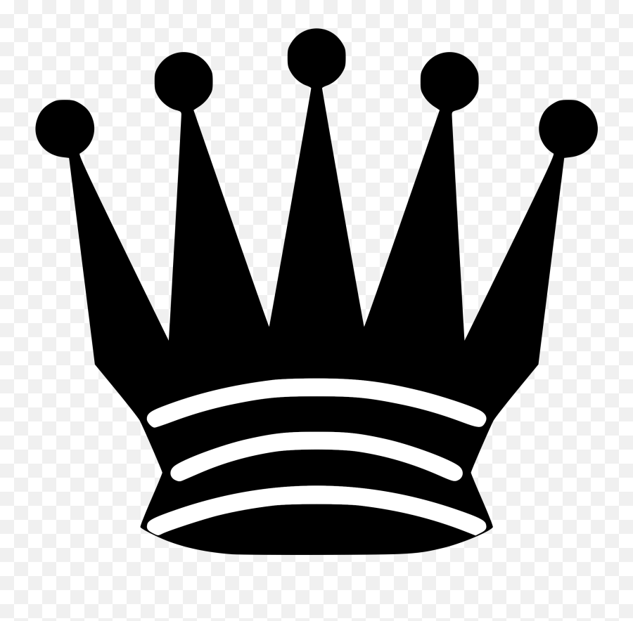 Best Free Queen Crown Logos 2d Vector - Black King Crown Transparent Background Emoji,Crown Logos