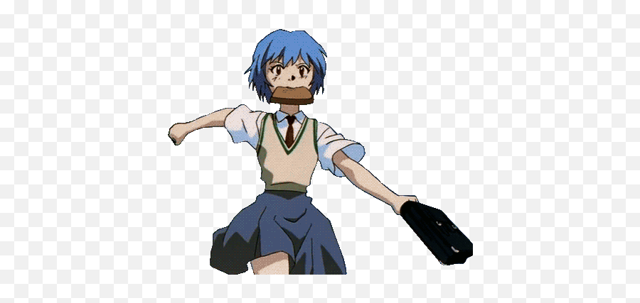 Anime Gif Transparent 5 Images Download - Rei Chiquita Gif Emoji,Anime Gif Transparent