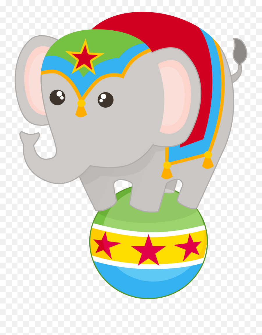 Elefante De Circo Vetor Transparent Png - Elefante Circo Png Emoji,Carnival Clipart