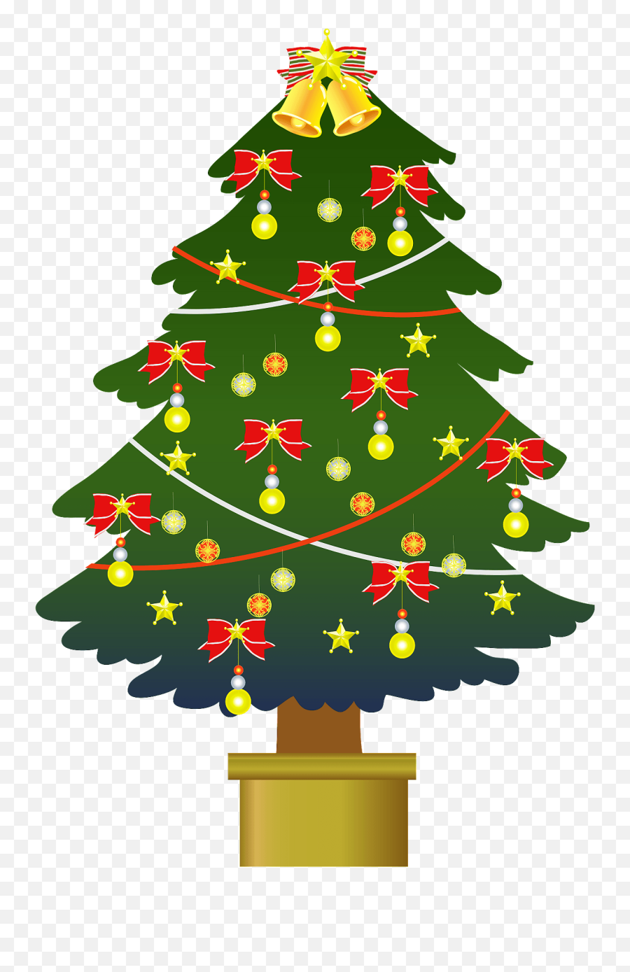 Christmas Tree Clipart Free Download Transparent Png Emoji,Christmas Trees Clipart