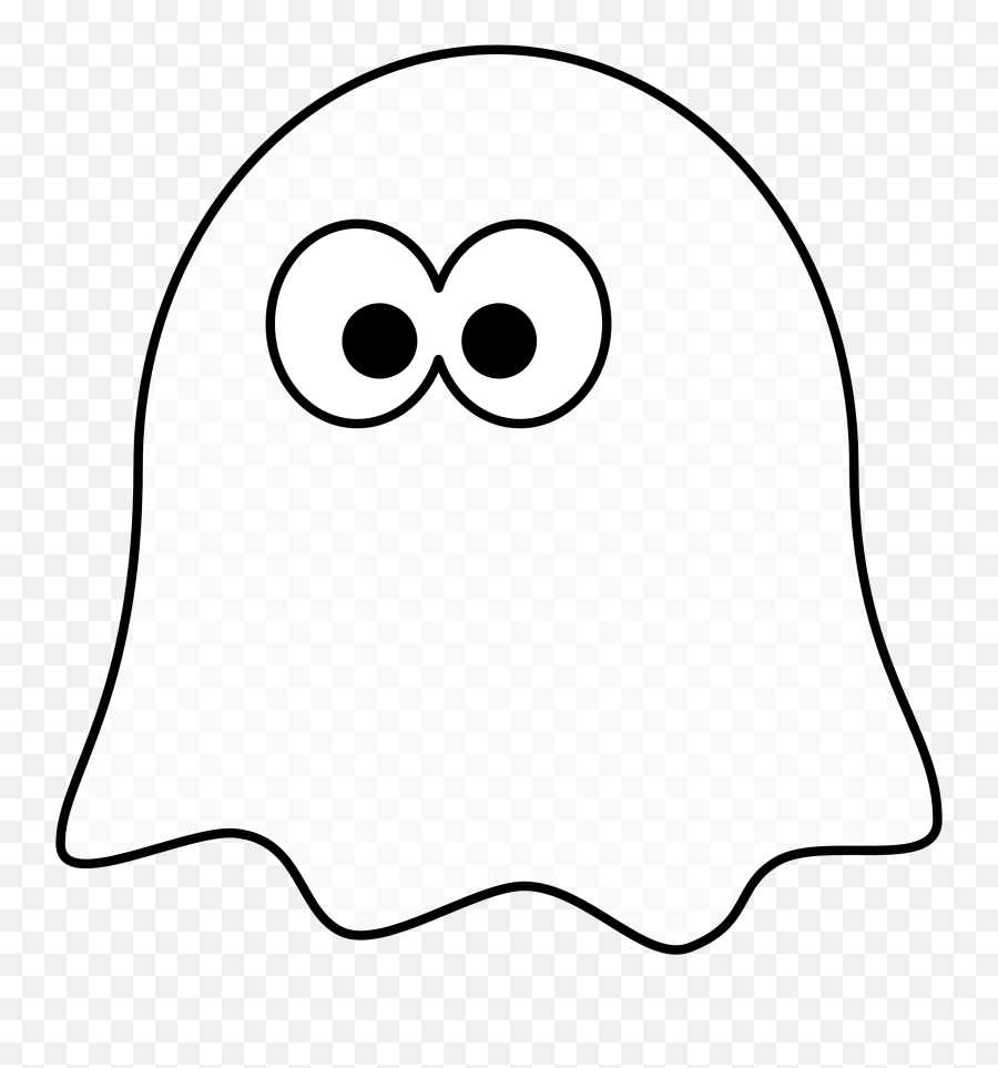 Ghost Clipart Cartoon Ghost Cartoon - Ghost Project Emoji,Cute Ghost Clipart
