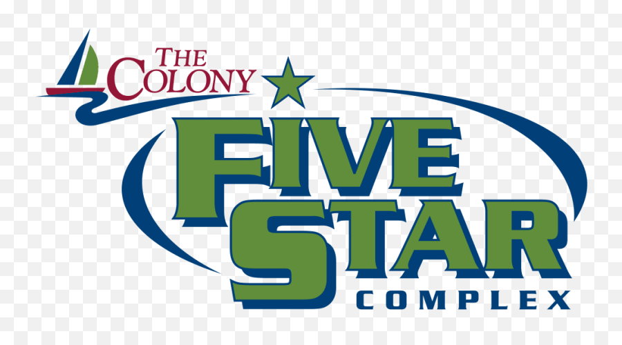 Download Hd Clip Art Five Star Logo - Colony Tx Emoji,Five Star Png