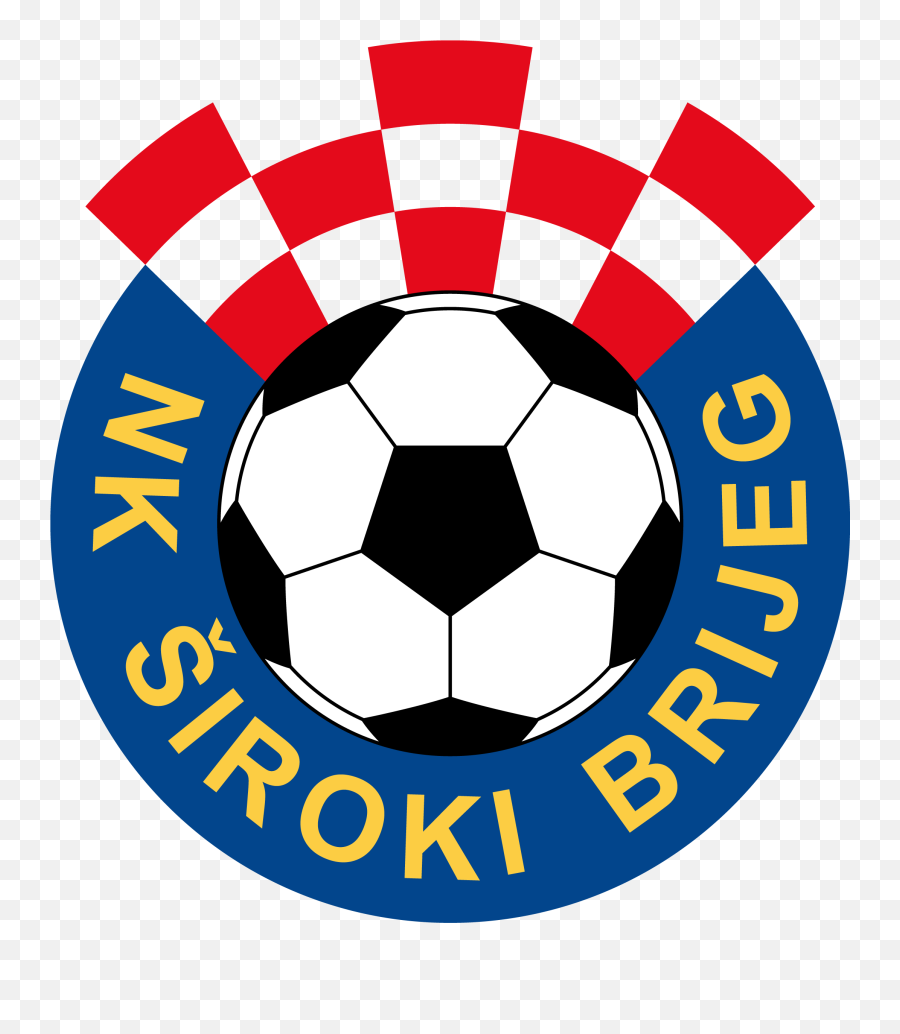 Shiroki Brieg Soccer Logo Football Logo Futbol Soccer - Siroki Brijeg Emoji,Soccer Ball Logo
