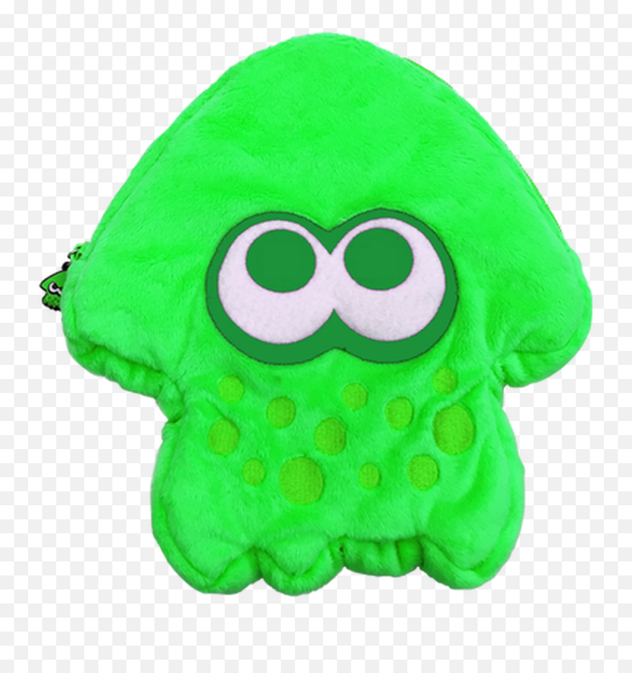 Hori Splatoon 2 Squid Plush Pouch - Splatoon Switch Pouch Emoji,Splatoon Transparent