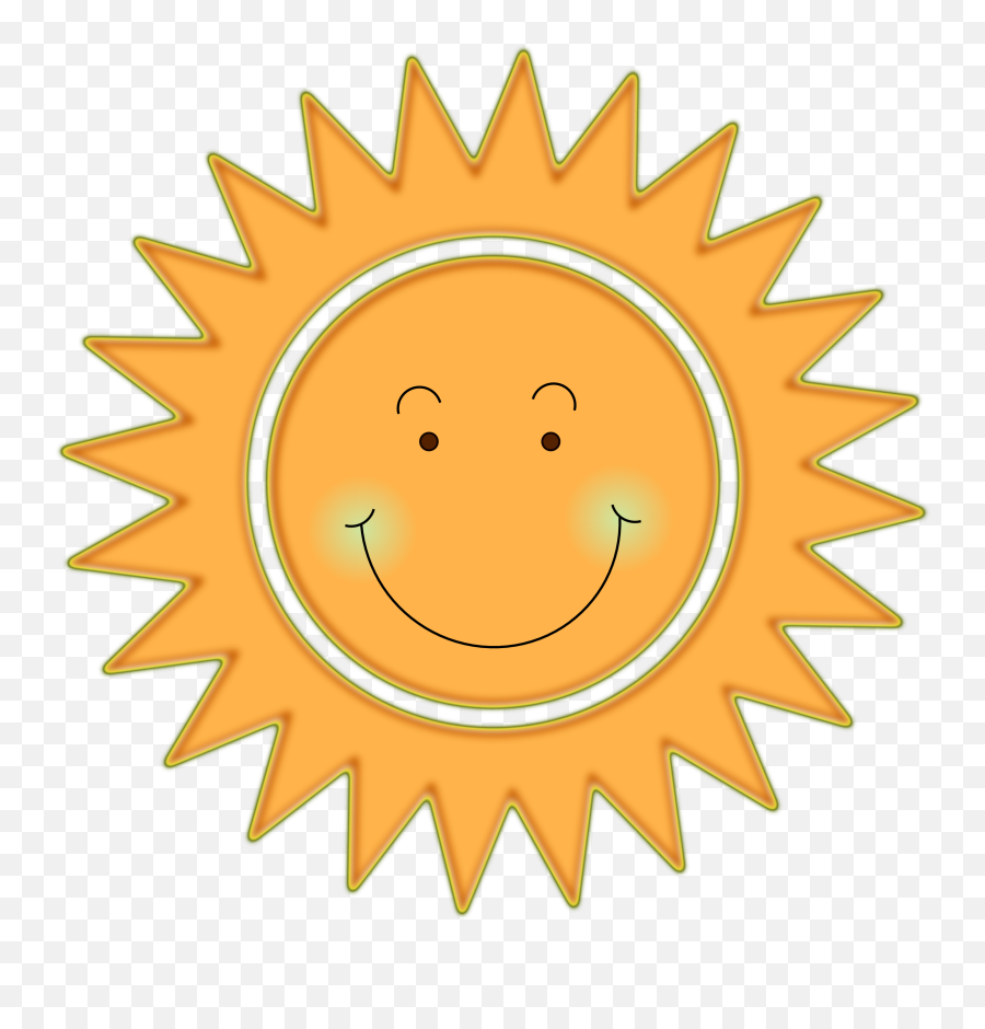 Yellow Smiling Sun Clipart Free Image - 25 Percent Discount Png Emoji,Smiling Clipart
