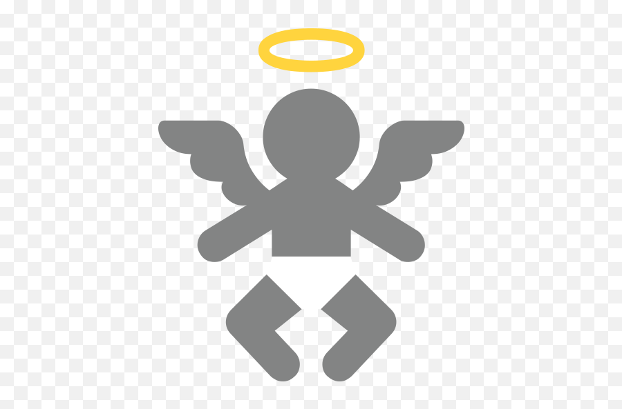 Baby Angel Id 10014 Emojicouk - Baby Angel Emojis,Angel Emoji Png