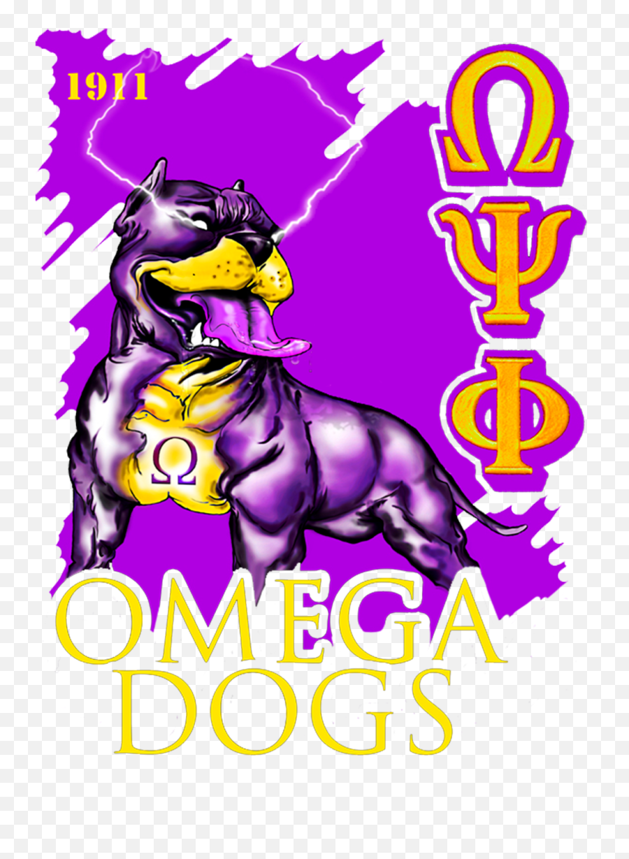 Omega Psi Phi Bulldog Png - Omega Psi Phi Emoji,Omega Psi Phi Logo