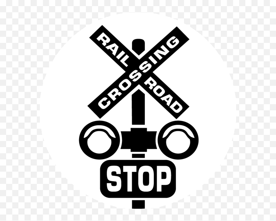 Railroad Crossing Coloring Pages Emoji,Stop Sign Clipart
