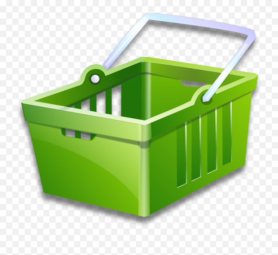 Shopping Basket - Transparent Background Shopping Basket Png Emoji,Shopping Clipart
