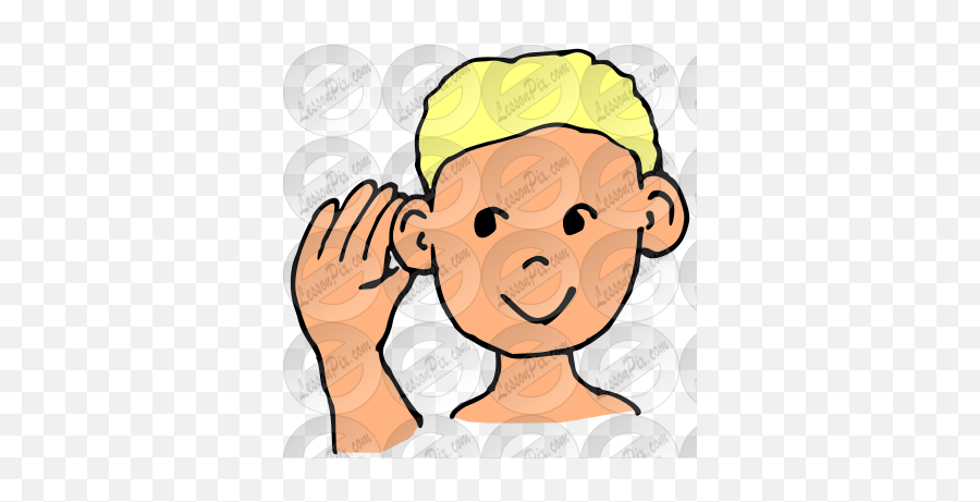 Hear Picture For Classroom Therapy Use - Great Hear Clipart Happy Emoji,Hear Clipart