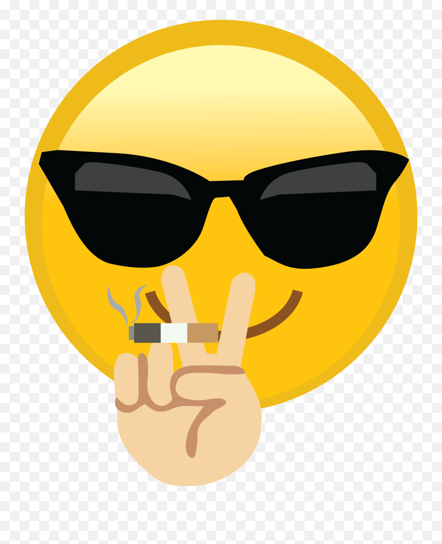 Sunglasses Cool Emoji Mens Polo - Thug Life Emoji Png,Thug Life Sunglasses Png