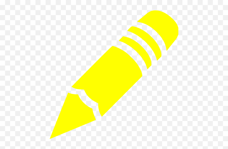 Yellow Crayon Icon - Free Yellow Crayon Icons Emoji,Blue Crayon Clipart