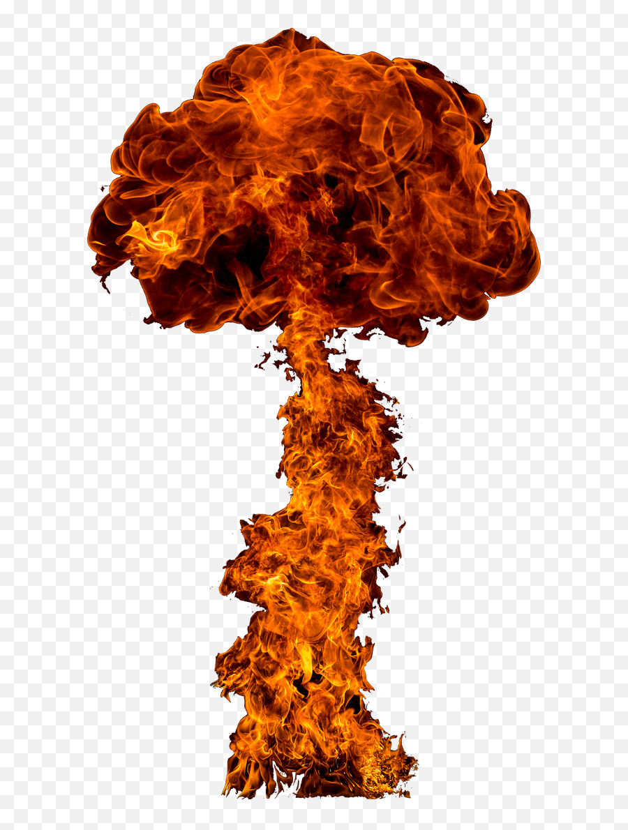 Download Nuke Explosion Png - Atomic Bomb Explosion Png Nuclear Explosion Png Emoji,Explosion Png