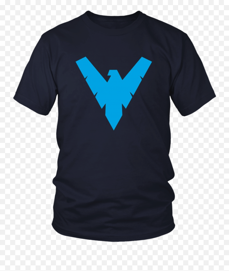 Popfunk Nightwing Logo T Shirt - Love It When My Wife Shirts Emoji,Nightwing Logo