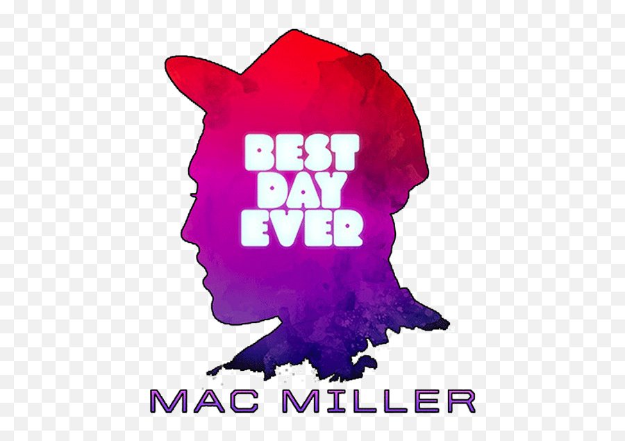 Download Hd Mac Miller Best Day Ever Cover Transparent Png Emoji,Mac Miller Png
