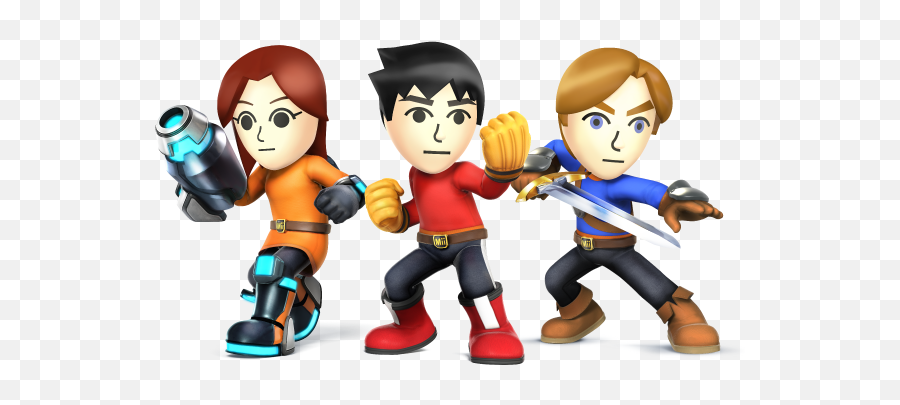 Super Smash Brothers Characters - Super Smash Bros Wii U Mii Emoji,Super Smash Bros For Wii U Logo