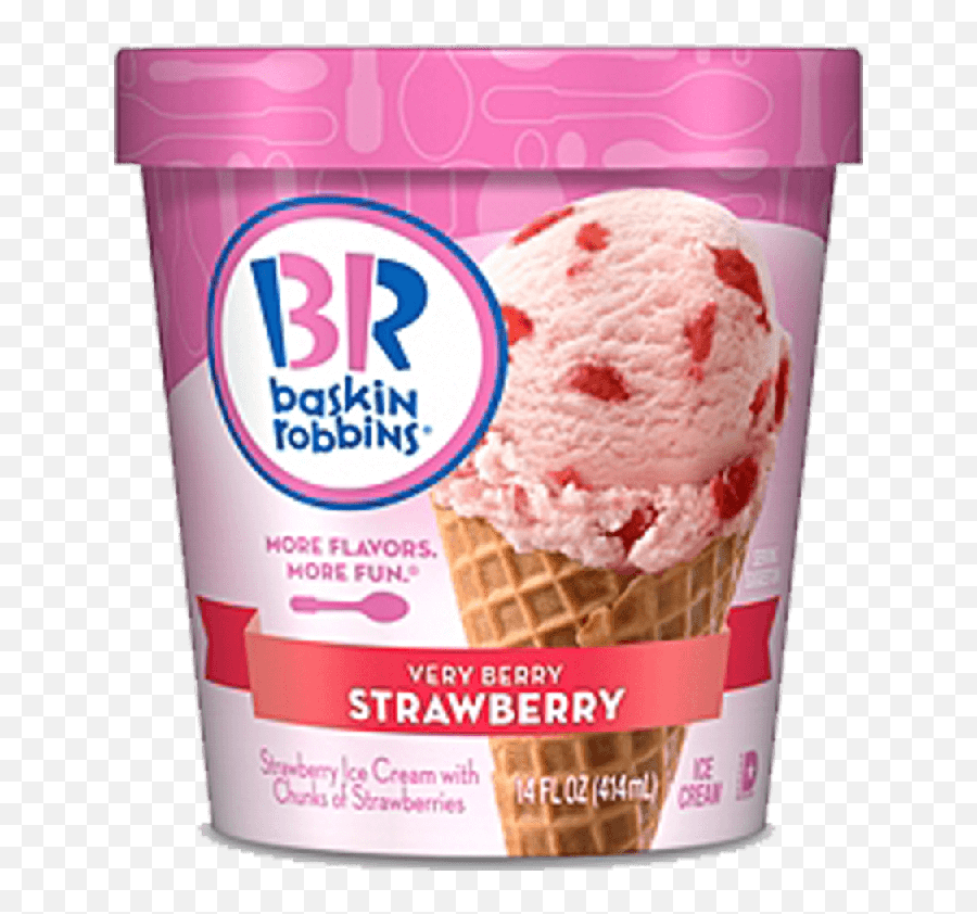 Pint Ice Cream Baskin Robbins Hd Png - Baskin Robbins Png Emoji,Baskin Robbins Logo