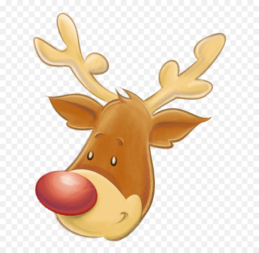Christmas Reindeer Face Clipart Free Download Transparent Emoji,Deer Head Clipart