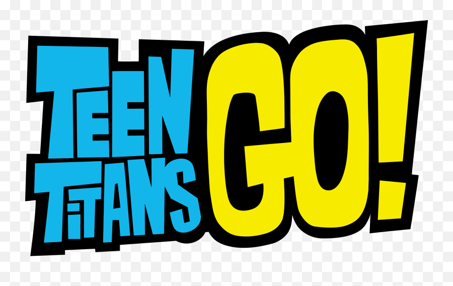 Teen Titans Horizontal Logo - Teen Titans Go Logo Png Emoji,Titans Logo
