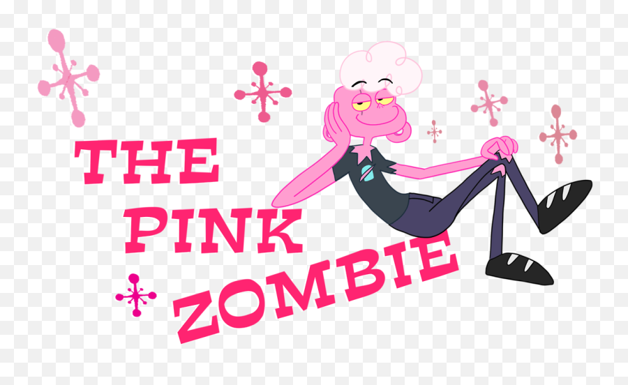Download The Pinke Zombie Pink Text Font Logo Cartoon - Girly Emoji,Crocodile Logo