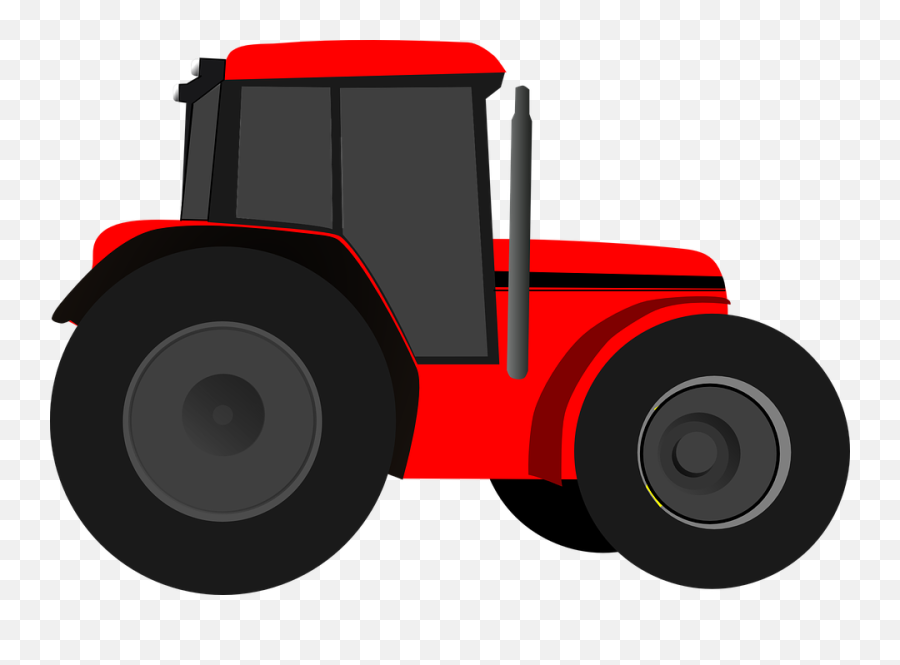 Red Tractor Clipart Red - Red Tractor Clipart Emoji,Tractor Clipart