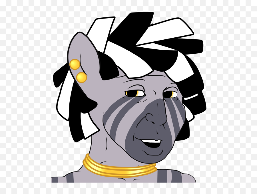 2588282 - Safe Artistxchan Edit Oc Ocezekiel Zebra Fictional Character Emoji,Luna Transparent Background
