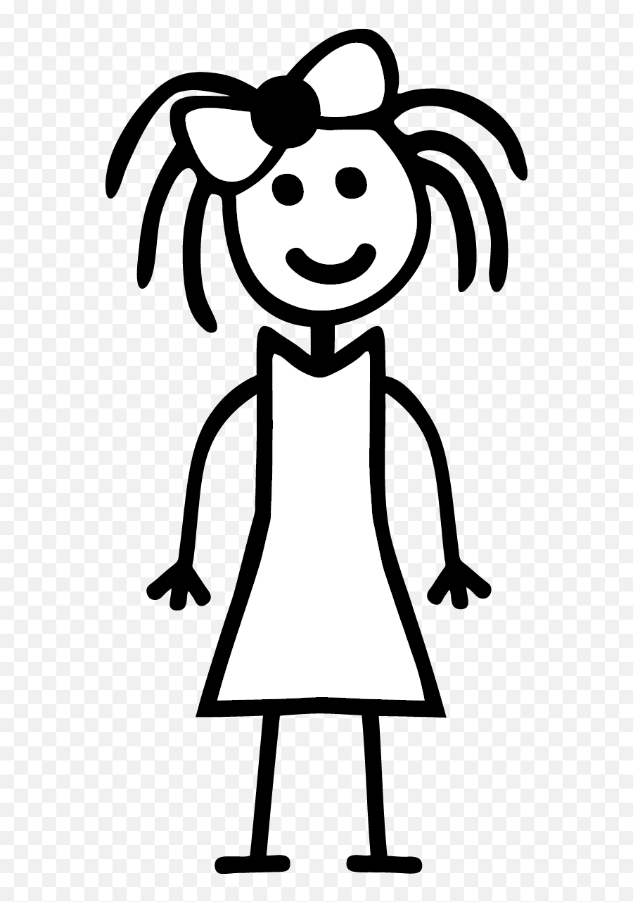 Clipart Of Logic Stanford And Weblogs - Stick Figure Girl Like Jane Emoji,Girl Png