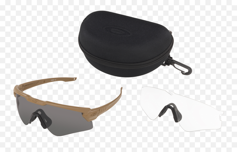 Oakley Si - Ballistic Mframe Alpha Terrain Tan W Cleargrey Oakley Si Alpha Ballistic M Frame Emoji,Sunglasses Transparent