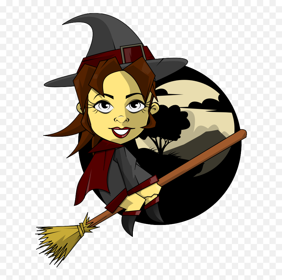 Witch On Broom Clip Art Clipart Panda - Free Clipart Images Public Domain Images For Commercial Use Emoji,Spear Clipart