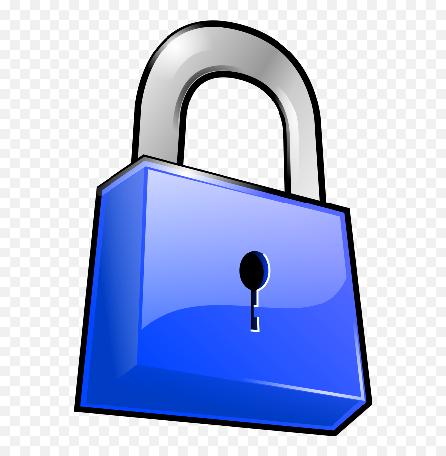 Closed Lock Vector Clip Art 1t8gox - Clip Art Emoji,Lock Clipart